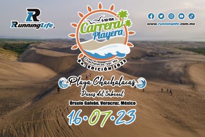 6ª. EDICIÓN CARRERA PLAYERA CHACHALACAS 2023
